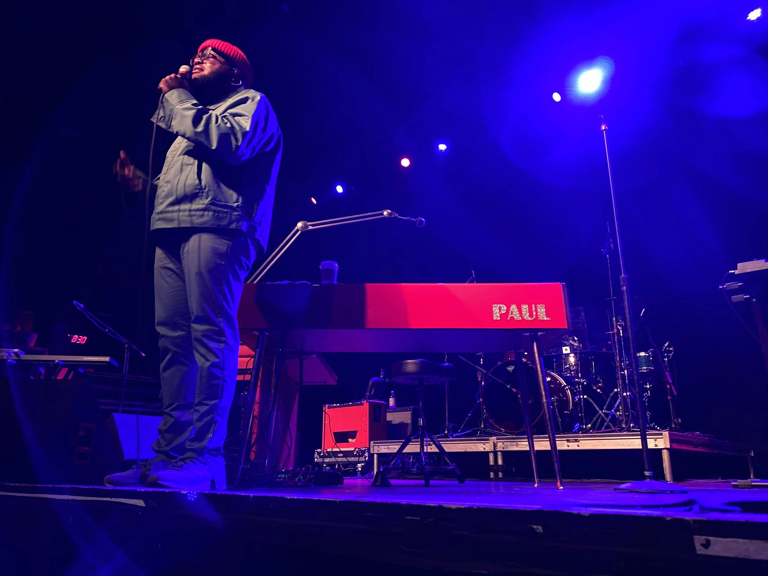 PJ Morton performing on tour