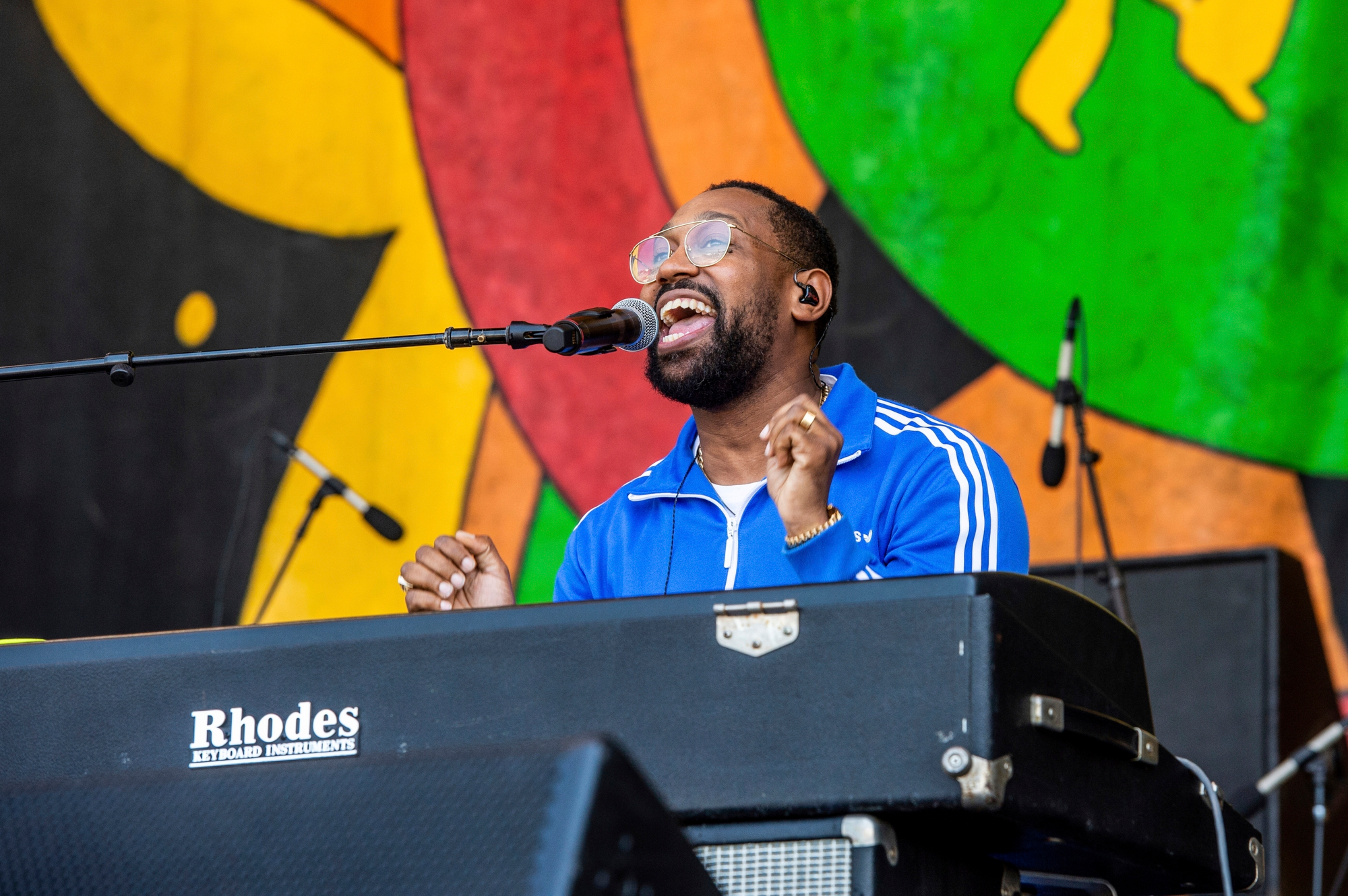 Audience at a PJ Morton concert